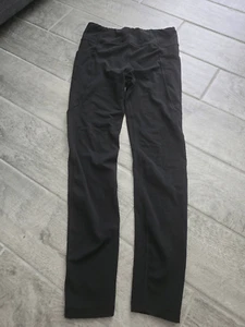 Girls Athleta High Rise Stash Your Treasure Tights Size 16 XXL Black - Picture 1 of 4