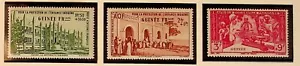 FRENCH GUINEA Sc CB1-3 NH ISSUE OF 1942 - SEMI-POSTALS - CHILDREN'S WELFARE FUND - Picture 1 of 1