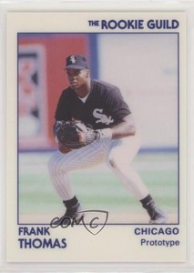 1991 Star The Rookie Guild Blue Promos Frank Thomas (White) HOF