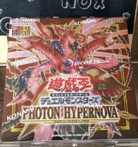 Yu-Gi-Oh Official Konami Photon Hypernova Booster Box Japanese Factory SEALED - Picture 1 of 6