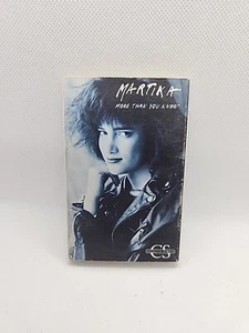 Martika More Than You Know (Cassette) - Picture 1 of 2