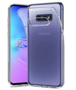 COQUE SILICONE ANTICHOC TRANSPARENTE Pour SAMSUNG GALAXY S10e ETUI HOUSSE TPU - Photo 1 sur 6
