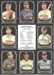 2024 Topps A&G Allen & Ginter X Seattle Mariners Complete Team Set (12) - Bild 1 von 1