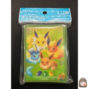 Eevee Evolution 64 Sleeves Japanese Pokemon Center Exclusive Sealed FF81 - Picture 1 of 4