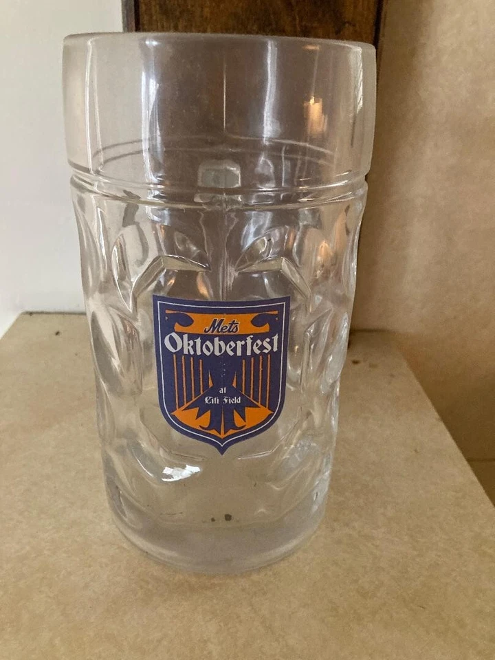 Taza de cerveza Stein de los New York Mets Oktoberfest en CITI FIELD GLASS Foto 1 de 1