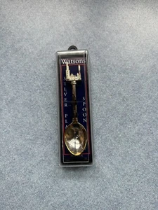 Watsons Collectible Chicago Skyline Gilt Plated Spoon - Picture 1 of 3