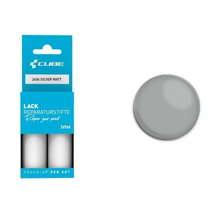 penna per ritocco vernice silver matt 2406 argento CB2406 Cube ebike - Immagine 1 di 1