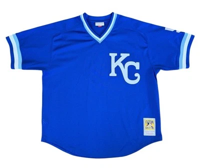 Mitchell & Ness Bo Jackson Jersey 1989 Kansas City Royals #5 Blue Mens Size XXL - Image 1 of 4