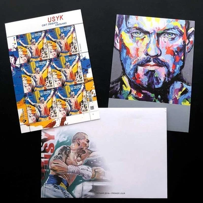 Ukraine 2024, set «USYK. World loves the strong», sheet, envelope, postcard - Image 1 of 4