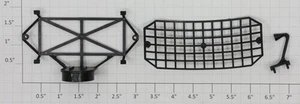 Lionel 3540-5 Black Radar Antenna Screen Kit (1) - Picture 1 of 1