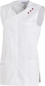 Leiber Kittel ohne Arm Kasack Hosenkasack weiß blau bordeaux 04/472 Pflege weiss - Bild 1 von 10