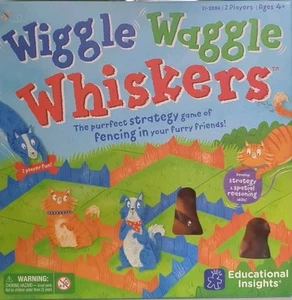 Wiggle Waggle Whiskers Game, Educational Insights, 2 Players, Age4+ - Picture 1 of 4