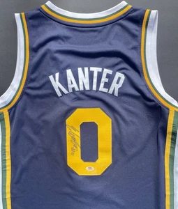 Enes Kanter Freedom Signed Autographed Utah Jazz Jersey Psa/Dna Coa - Picture 1 of 4