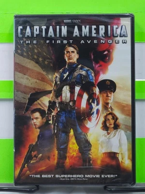 CAPTAIN AMERICA THE FIRST AVENGER MARVEL MCU MOVIE #5 CHRIS EVANS 1-DISC DVD - Image 1 of 4