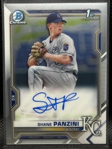 2021 Bowman Draft #CDA-SP Shane Panzini Chrome Draft Pick Autographs - Picture 1 of 2