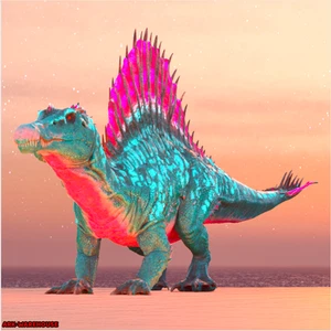 New Top Stat 1450m Aberrant Spino Mating Pair - Cotton Candy - Ark Ascended PVE - Picture 1 of 3