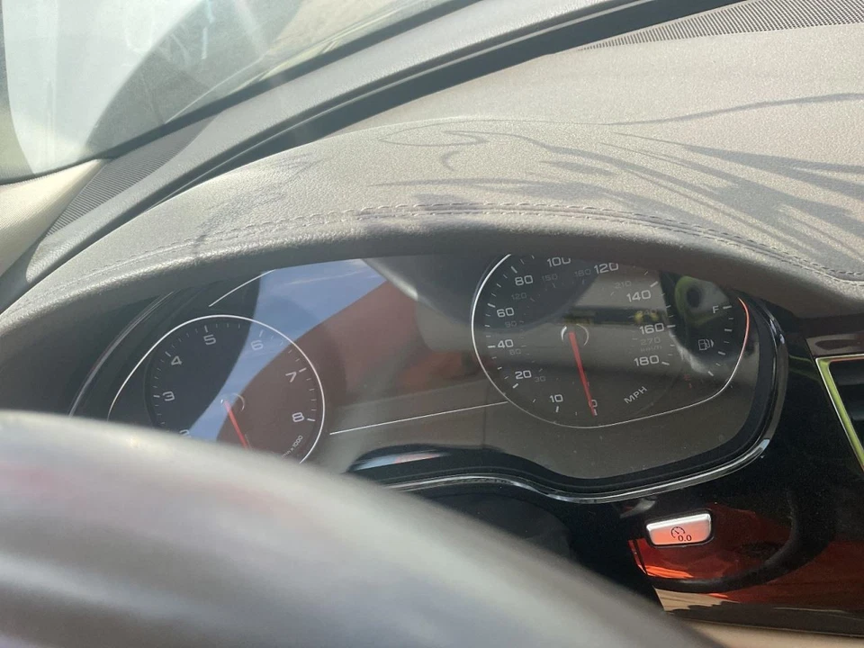 Speedometer Cluster 180 MPH With Adaptive Cruise Fits 13-14 AUDI A8 1993864 - Image 1 of 1