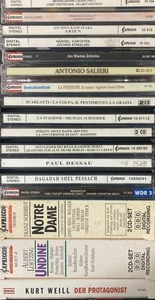 Bulk lot of CAPRICCIO Classical CDs (Opera/Vocal) As Pictured G27 - Foto 1 di 2