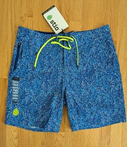 Stio CFS Board Shorts Wild Sky Wacky Waves Stretch Quick Dry Men's 32 X 18.5 NWT - Bild 1 von 7