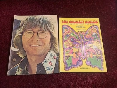 Partituras de colección años 70 John Denver Windsong y 101 canciones country  Foto 1 de 4