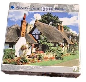 Puzzlebug 1000 Interlocking Piece Jigsaw Puzzle English Cottage Welford on Avon - Picture 1 of 14