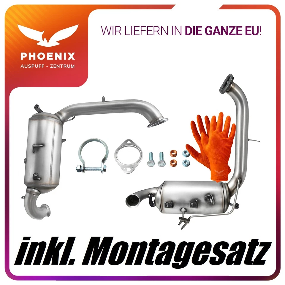 ✅Per Ford Focus MK2 1.6 TDCi 2004-2011 Filtro Antiparticolato Diesel DPF Filtro Antiparticolato