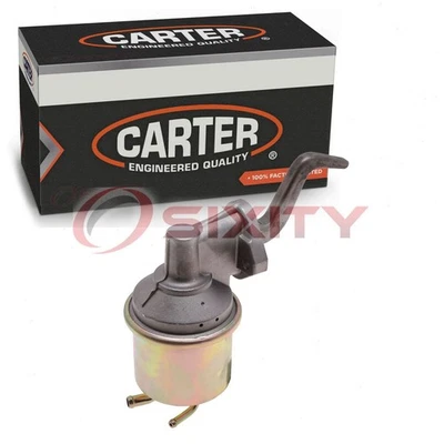 Carter Mechanical Fuel Pump for 1975 Pontiac Grand Am 6.6L 7.5L V8 Air rv - Image 1 of 4