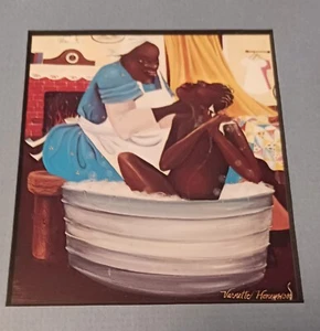 Artist: Varnette P. Honeywood ( Cosby Show Screenplay Art) 5"x7" Print. - Picture 1 of 5