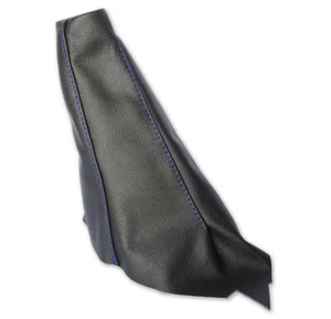 Schaltsack für Citroen Dispatch 1994-2006 schwarz Echtleder blaue Naht - Bild 1 von 6