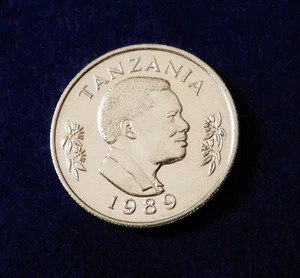 1989 Tanzania 50 Senti - Great Coin - See PICS - Picture 1 of 2