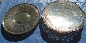 Plates Silverplated Andover Middletown 10” Round - Picture 1 of 7