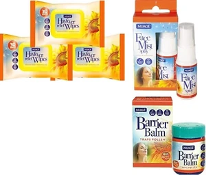 3pk Nuage Hayfever Wipes - 1 Allergy Relief Barrier Balm & 1 Face Mist spray - Picture 1 of 7