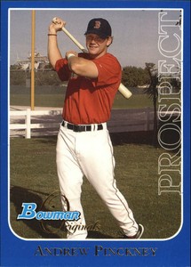 2006 Bowman Originals Prospects Blue Baseball Card #38 Andrew Pinckney /249