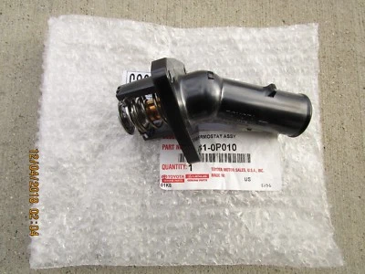 FITS: 05 - 15 TOYOTA TACOMA 4.0L V6 ENGINE COOLANT THERMOSTAT WITH HOUSING NEW - Image 1 of 4
