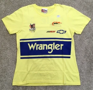 Dale Earnhardt Jr Shirt #3 Men Medium Yellow Chase Authentic 2010 Tribute NASCAR - Picture 1 of 12