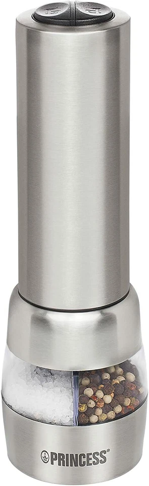 Princess 01.493010.01.001 Macina Sale e Pepe a batterie 2 in 1 -  - Immagine 1 di 4