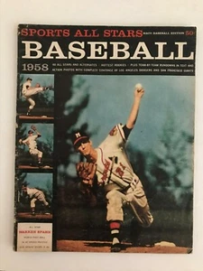 1958 Sports All-Stars: Baseball Magazine - Warren Spahn cover - very good - Picture 1 of 2