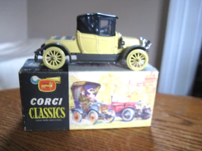 Vintage Corgi Classics #9032 1910 Renault 12/16 Diecast Great Britain 1964 NIB - Image 1 of 4