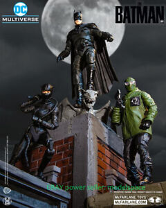 IN STOCK Mcfarlane The New Batman Movie Batman Catwoman The Ridder Action Figure