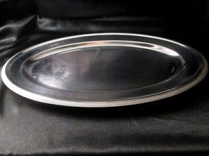 Grand PLAT de SERVICE 41cm Inox Cuisine Cooking LETANG REMY =Guy DEGRENNE - Picture 1 of 2