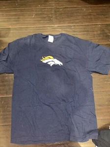 Navy blue Tim Tebow #15 Denver Broncos Team Apparel L (T-Shirt) (NFL Players) - Picture 1 of 4