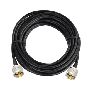Radio Antenna Extension Cable RG58 20ft UHF to PL-259 Male for CB Radio Amateur - Picture 1 of 5