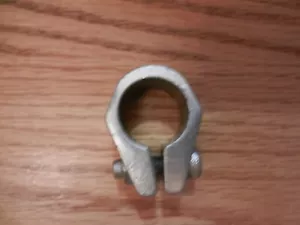 BICYCLE SEAT POST CLAMP 24.8MM OPENING WITH 6MM HEX BOLT USED - Picture 1 of 4