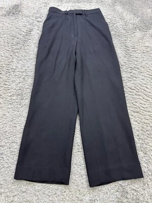 John Paul Richard Pants Women 4 Black High Rise Relaxed Fit Career Uniform Slack - Image 1 of 4