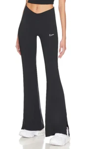 Nike NSW Mujer Negro Equipo Pantalón Acampanado Legging Talla XS - Imagen 1 de 9