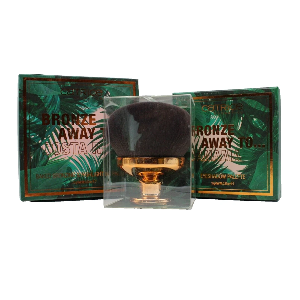 Catrice Bronze Away to... Costa Rica Set 2 Paletten + 1 Pinsel