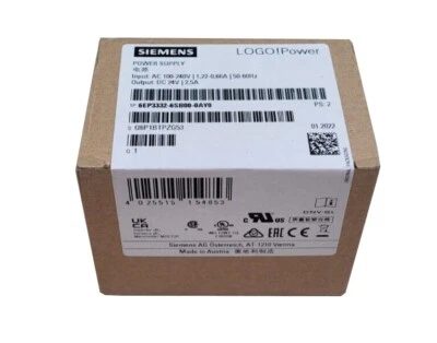 6EP3332-6SB00-0AY0 New Sealed Siemens Power Supply 6EP3332-6SB00-0AY0 IPCS - Image 1 of 4