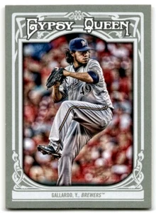 2013 Topps Gypsy Queen Yovani Gallardo Baseball Cards #174 - Picture 1 of 2