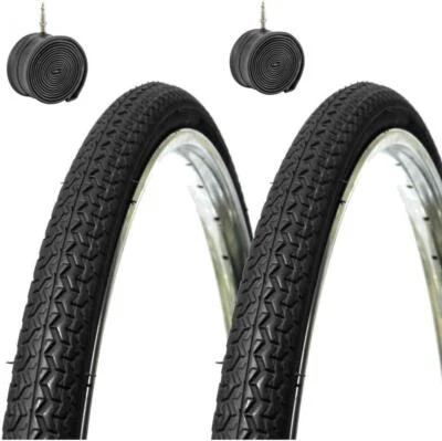 2 Copertoni + 2 Camere D'Aria 26 X 1 3/8  Per Bicicletta City Bike Olanda - Bild 1 von 4