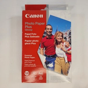 Canon Inkjet Fotopapier Plus glänzend 4x6 120 Blatt - versiegelt - Bild 1 von 2